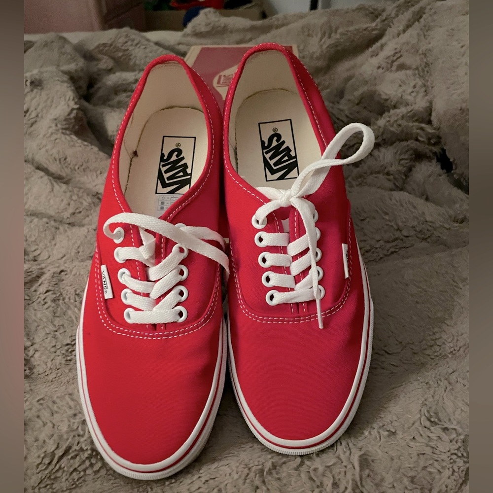 NWT Vans Red Authentics